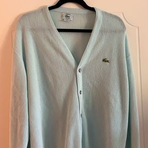 Lacoste  blue cardigan